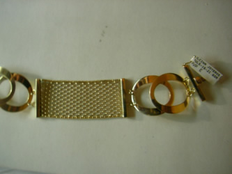 pulseras oro plata